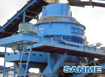 可參觀機制砂設備現場